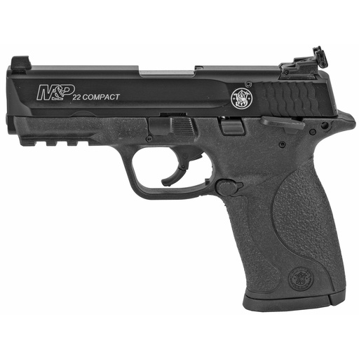[108390] Smith & Wesson M&P 22LR 3.6" Threaded Barrel Black 10 Round