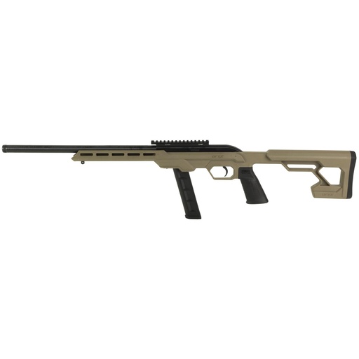 [45125] Savage 64 Precision .22LR 16.5" Threaded Barrel FDE 20 Round