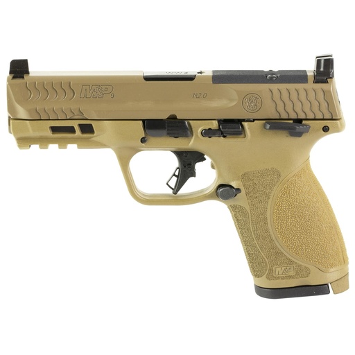 [14100] Smith & Wesson M&P M2.0 9MM 4" Optics Ready FDE 10 Round