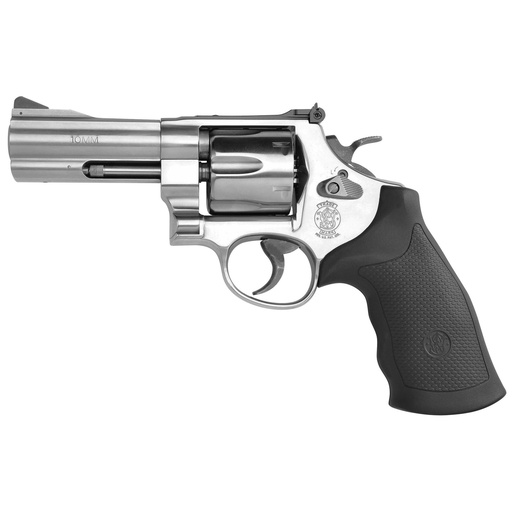 [12463] Smith & Wesson 610 10MM 4" Stainless Steel Revolver 6 Round