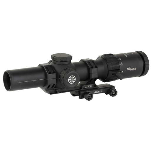 [SOTM11000] Sig Sauer Tango MSR Rifle Scope 1-10X28mm Second Focal Plane 34mm Maintube MSR-BDC10 Illuminated MOA Reticle Black,Includes ALPHA-MSR Cantilvered Mount 