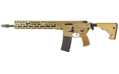 [RMCX-556N-16B-IR] Sig Sauer MCX SPEAR-LT Semi-automatic 223 Rem/5.56NATO 16" Barrel M-LOK 30Rds 1Mag FDE