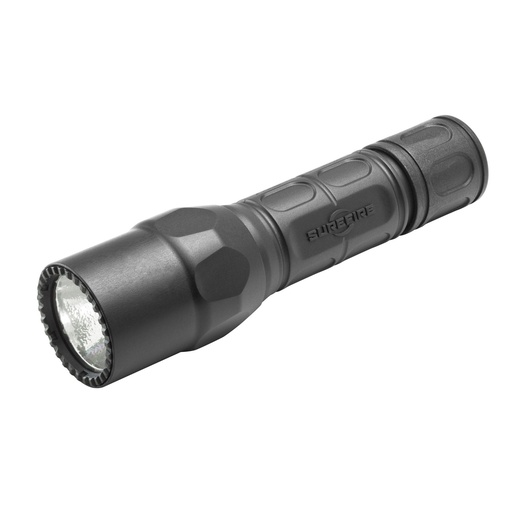 [G2X-C-BK] Surefire G2X Tactical Flashlight Single-Output LED 600 Lumens Tactical Tailcap Click Switch 2x CR123 Batteries Black 