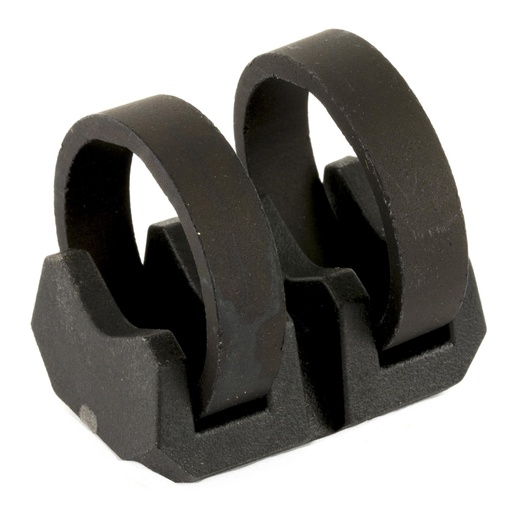 [MAG614-BLK] Magpul Industries Light Mount V-Block and Rings Fits Magpul Light Mounts Black 