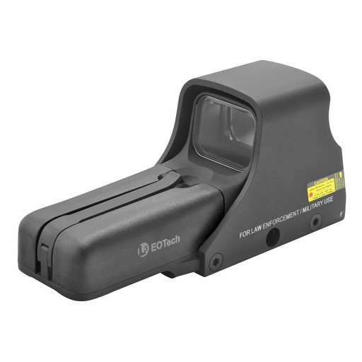 [552.A65] EOTECH 552 Holographic Sight Red 68 MOA Ring with 1-MOA Dot Reticle Rear Buttons Controls Night Vision Compatible Black