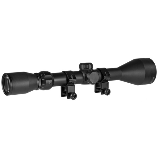 [TG-TG85395XB] TRUGLO BUCKLINE Rifle Scope 3-9X50mm 1" Maintube Duplex BDC Dot Reticle Black Includes Weaver Rings 