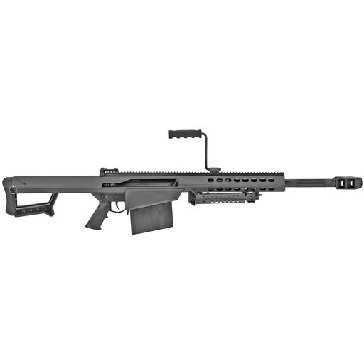 [13318] Barrett 82CQ .50 BMG Semi-Automatic Rifle 20" Fluted Barrel Black Synthetic Stock 10 Round