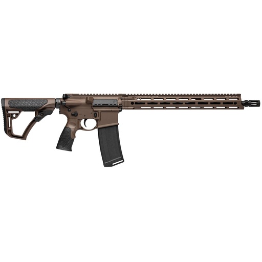 [02-128-02338-047] Daniel Defense DDM4V7 Milspec+ 223REM/556NATO 16" Cold Hammer Forged Barrel 32Rds Brown