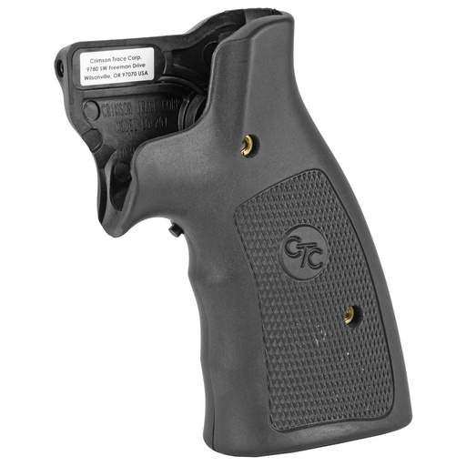 [01-1070] Crimson Trace Corporation Hi-Brite LaserGrip Fits S&W K,L,N Square Butt Standard Polymer Black