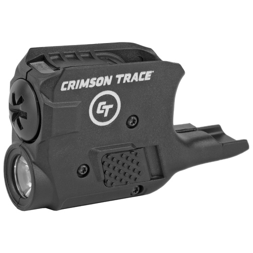 [01-8290-1] Crimson Trace Corporation Lightguard 110 Lumen LED White Light, Dual Side Activation Fits Glock 42,43 Black 