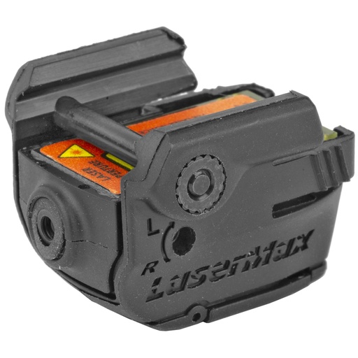 [MICRO-2-R] LaserMax Micro UniMax Red Laser Fits Picatinny Black with Battery 