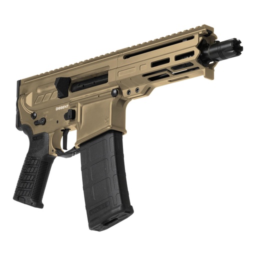 [30A0E33-CT] CMMG Dissent MK4  300 Blackout 6.5" Barrel M-LOK 30Rds 2Mags Coyote Tan