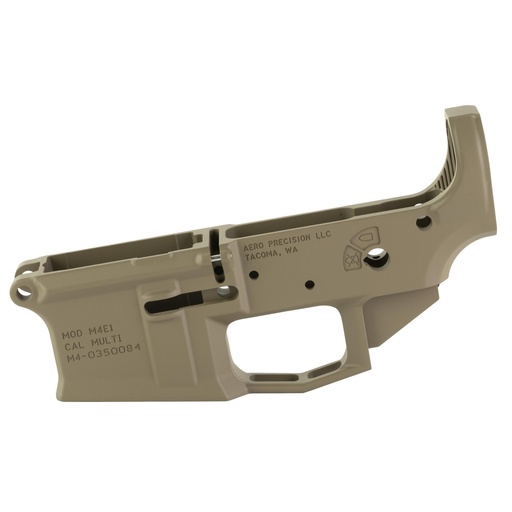 [APAR600002C] Aero Precision M4E1 Semi-automatic Stripped Lower Receiver 223REM/556NATO Flat Dark Earth 