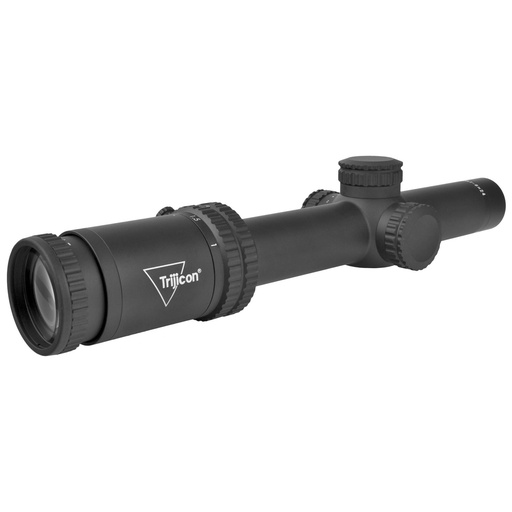 [CR624-C-2900015] Trijicon Credo 1-6x24mm Second Focal Plane Riflescope with Red BDC Segmented Circle .223 / 55gr 30mm Tube Low Capped Adjusters 