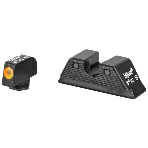 [GL614-C-601092] Trijicon HD XR Tritium Night Sight Fits Glock MOS Orange Front Outline 