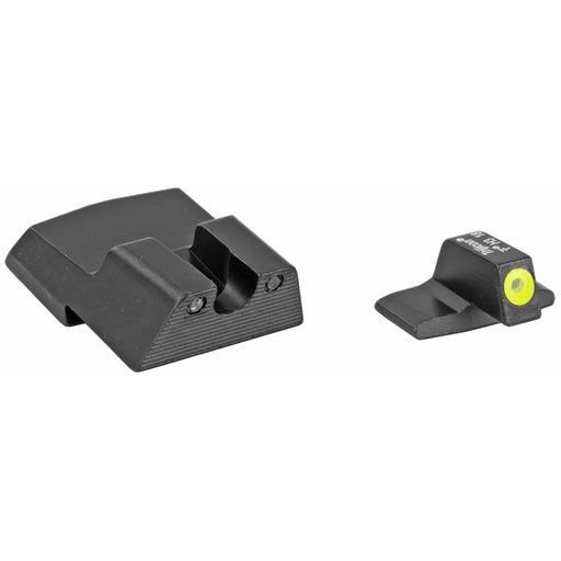 [HK110Y-600602] Trijicon HD Night Sights Fits H&K 45C 45C Tactical P30 P30L and VP9 models Yellow Front Outline Front/Rear 