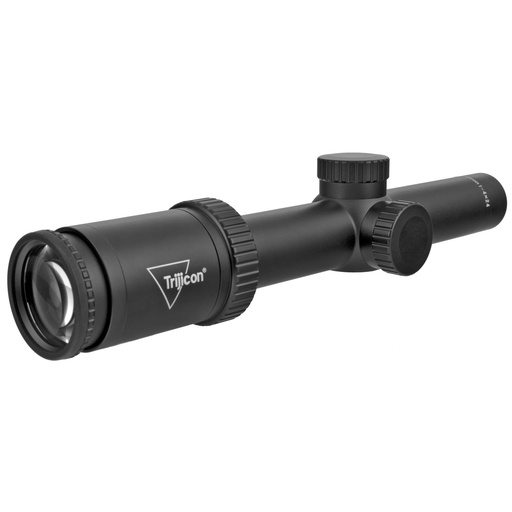 [HR424-C-2700001] Trijicon Huron 1-4x24mm Riflescope BDC Hunter Holds 30mm Tube Satin Black Capped Adjusters 