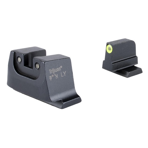 [SA240-C-601149] Trijicon Suppressor/Optic Height Night Sights Yellow Front with Black Rear & Green Lamps Fits Smith & Wesson M&P C.O.R.E./M&P M2.0 