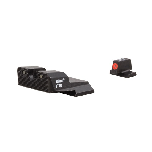 [SA639-C-600856] Trijicon Tritium HD XR Night Sight Smith & Wesson M&P Shield Orange Front 3 Dot 