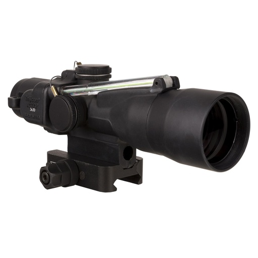 [TA33-C-400371] Trijicon ACOG 3X30mm Dual Illuminated Green Chevron .233/62 Grain Includes Q-LOC Mount Black 
