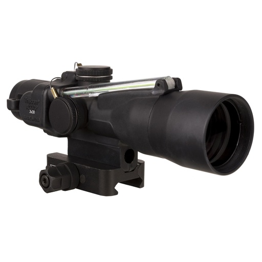 [TA33-C-400373] Trijicon ACOG 3X30mm Dual Illuminated Green Horseshoe/Dot .233/62 Grain Includes Q-LOC Mount Black 