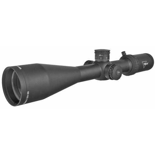 [TM42450-C-3000007] Trijicon Tenmile 4-24x50mm Second Focal Plane Riflescope with Red LED Dot MRAD Ranging 30mm Tube Black Exposed Elevation Adjuster with Return to Zero Feature 