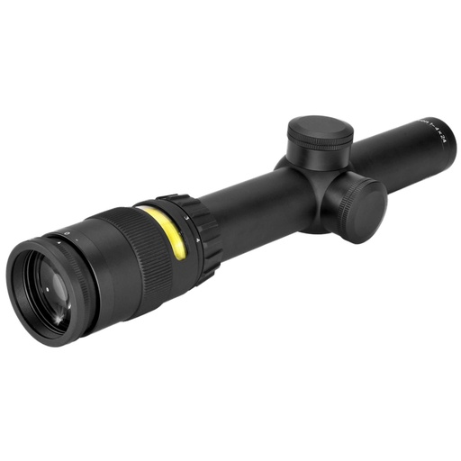 [TR24-C-200071] Trijicon AccuPoint 1-4x24mm Riflescope Standard Duplex Crosshair with Green Dot 30mm Tube Black Capped Adjusters 