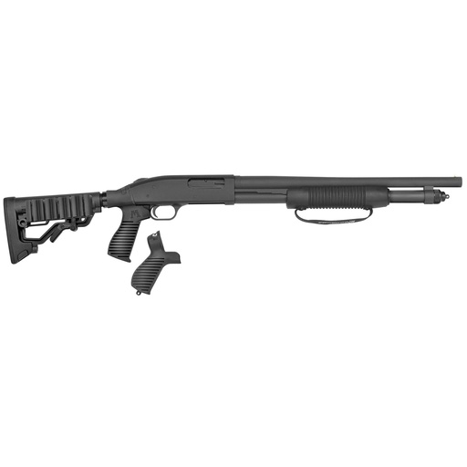 [50691] Mossberg 590 Tactical 12 Gauge 3" Chamber 18.5" Cylinder Barrel 6Rds Blue