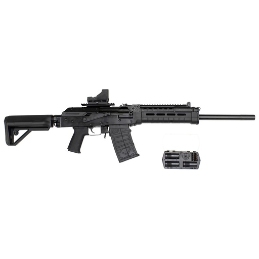 [M12AK-T2.1] JTS Group M12AK 12 Gauge 3" Chamber 18.7" Barrel 5Rds 2Mags Black