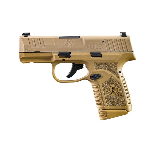 [66-101409] FN Reflex 9MM 3.3" FDE 15 Round