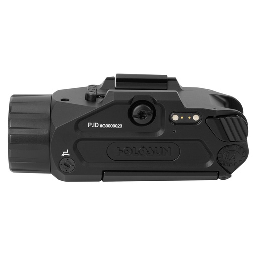 [P.ID-PLUS] Holosun Technologies Holosun P.ID Weapon Light Laser Combo 900/450 Lumen Green Laser Fits Picatinny or Pistol Black 