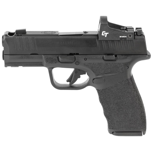 [HCP9379BOSPCOMP-GU25] Springfield Hellcat Pro 9mm 3.7" Hammer Forged Barrel (2) 17Rd (3) 15Rd 5Mags Black