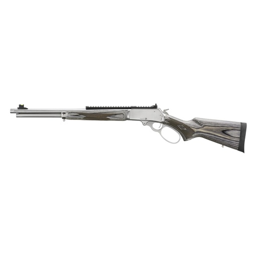 [70905] Marlin 336 30-30 Winchester 19.1" Threaded Stainless Steel Picatinny Rail Gray Laminate 6 Round
