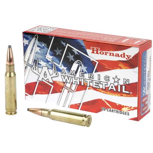 [80904] Hornady American Whitetail 308 Win 165 Grain InterLock 20 Round Box 