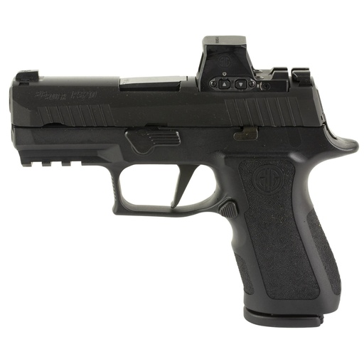 [320XC-9-BXR3-RXX] Sig Sauer P320 X-Compact 9mm 3.6" Barrel 15Rds 2 Mags Romeo-X Compact Black 