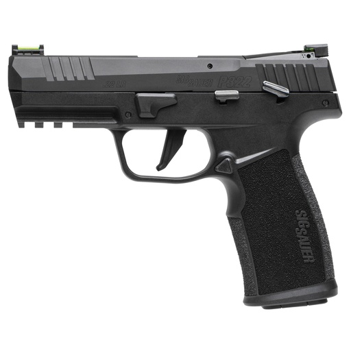 [322C-BAS] Sig Sauer P322 22LR 4" Barrel 20Rds 2Mags Optics Ready Black