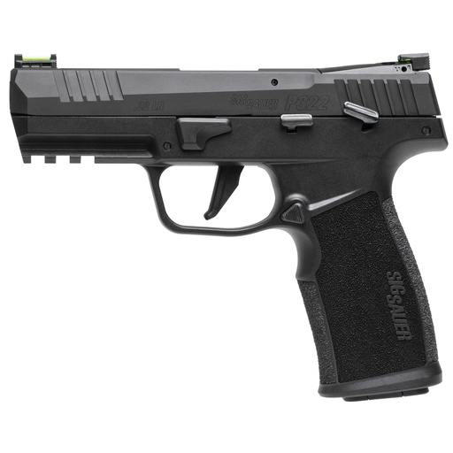 [322C-BAS-10] Sig Sauer P322 .22 LR 4" Barrel 10Rds 2 Mags Ambidextrous Safety Black