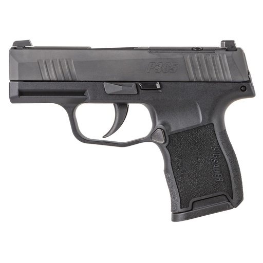 [365-380-BSS] Sig Sauer P365 380 ACP 3.1" Barrel 10Rds 2Mags Optics Ready Black