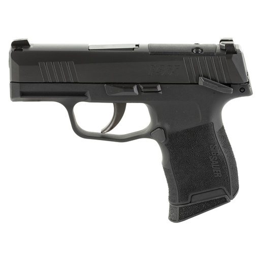 [365-380-BSS-MS-MA] Sig Sauer P365 380 ACP 3.1" Barrel 10Rds 2Mags Optics Ready Black Massachusetts Compliant