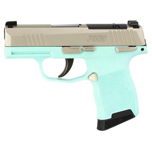 [365-380-REB-MS] Sig Sauer P365 .380 ACP 3.1" Barrel 10Rds 2Mags Robins Egg Blue Frame