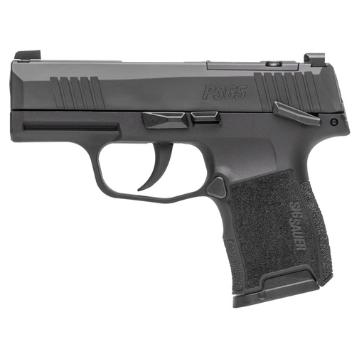 [365-9-BXR3P-MS-MA] Sig Sauer P365 9mm 3.1" Barrel 10Rds 2 Mags Black Massachusetts Compliant