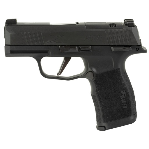 [365X-9-BXR3P-MS] Sig Sauer P365X 9MM 3.1" Barrel 12Rds  2Mags Black