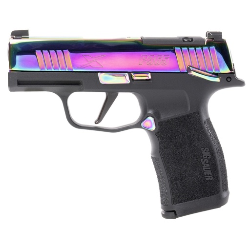 [365X-9-RBT-MS] Sig Sauer 365X 9mm 3.1" Barrel 12Rds 2Mags Rainbow Titanium Finish
