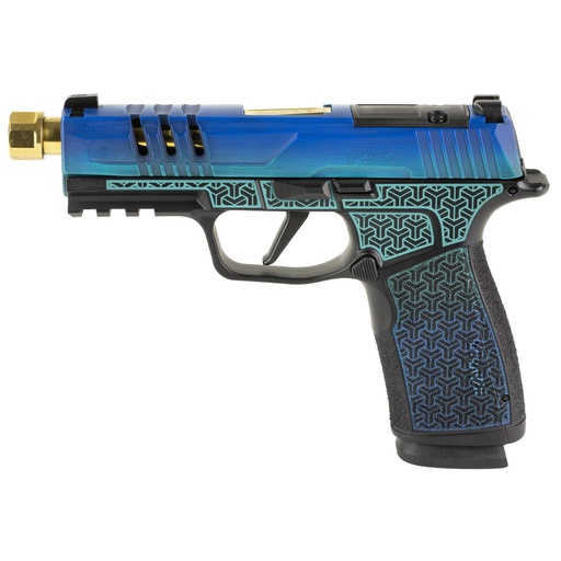 [365XCA9GJBGOLD-SCT] Sig Sauer P365 XMacro 9mm 3.7" Barrel 17Rds 2Mags Galactic June Bug