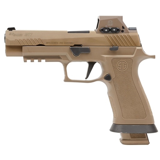 [M17X-9-RX] Sig Sauer M17X 9mm 4.7" Barrel ROMEOM17 Red Dot Sight 21Rds 3Mags Coyote Tan