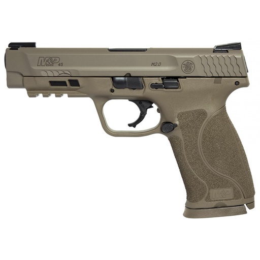 [11769] Smith & Wesson M&P M2.0 45 ACP 4.6" Barrel 10Rds 2Mags FDE