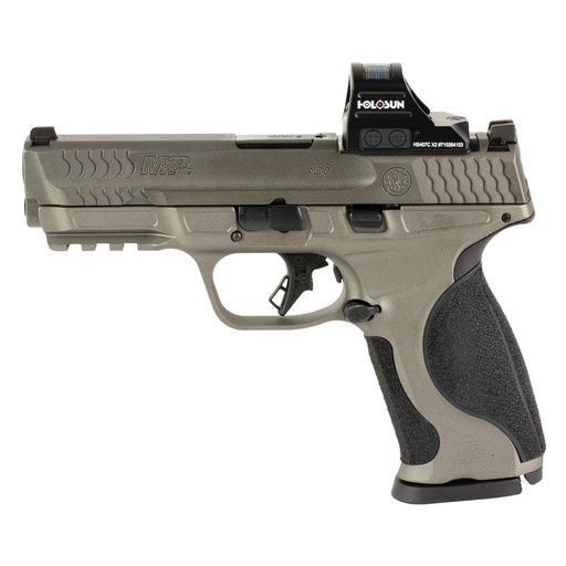 [13971] Smith & Wesson M&P M2.0 9MM 4.25" Holosun Optics Ready Tungsten Gray 17 Round