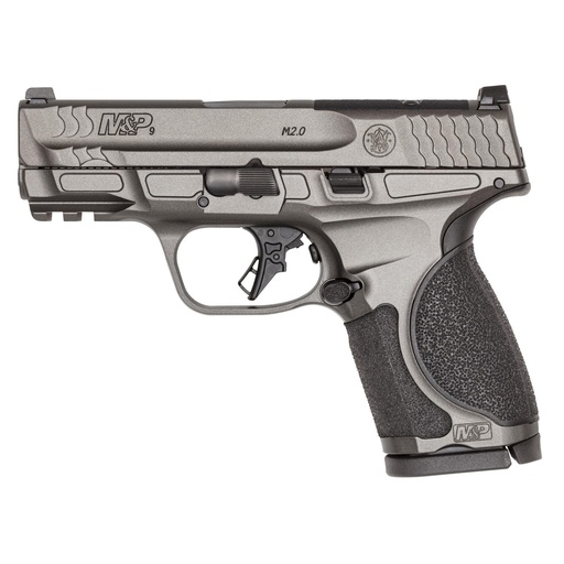 [14102] Smith & Wesson M&P M2.0 9MM 3.6" Optics Ready Tungsten Gray 15 Round