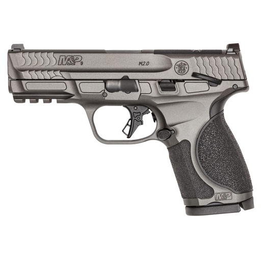 [14104] Smith & Wesson M&P M2.0 9MM 4" Optics Ready Tungsten Gray Cerakote 10 Round