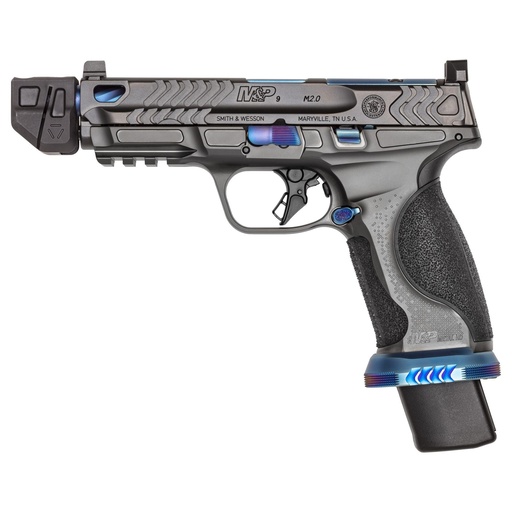 [14284] Smith & Wesson M&P M2.0 Metal HD Spec Series V 9mm 4.875" Threaded Barrel 23Rds 3Mags Gray